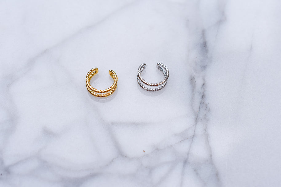 Double Rope Ear Cuff