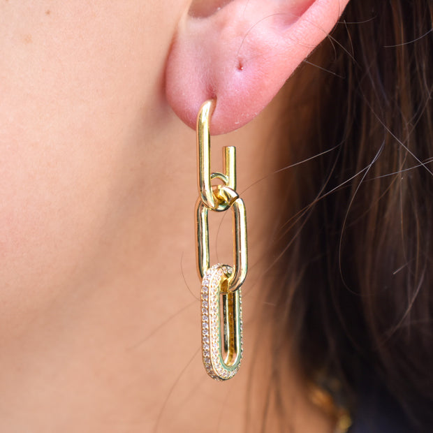 Link Dangle Earrings