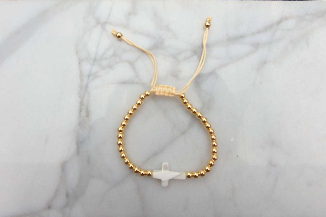 Cross bracelet