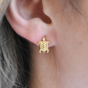 Turtle Stud Earrings