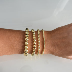 Stringless Gold Bracelets