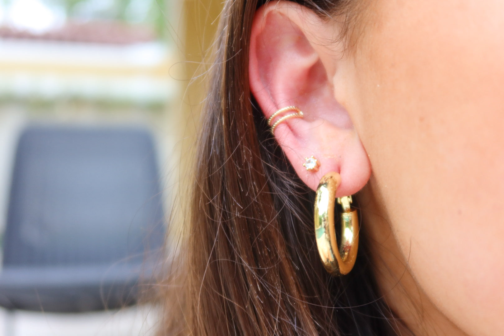 Double Rope Ear Cuff