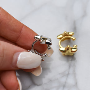 Double Star Ear Cuff