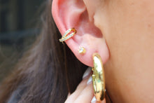 Load image into Gallery viewer, X Gem Ear Cuff
