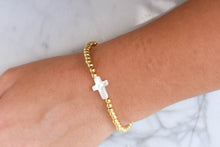 Load image into Gallery viewer, Stringless Cross Bracelet
