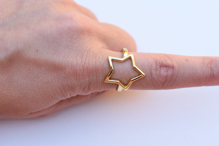 Open Star Ring
