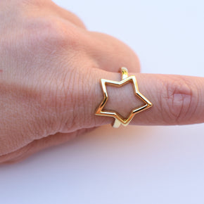 Open Star Ring