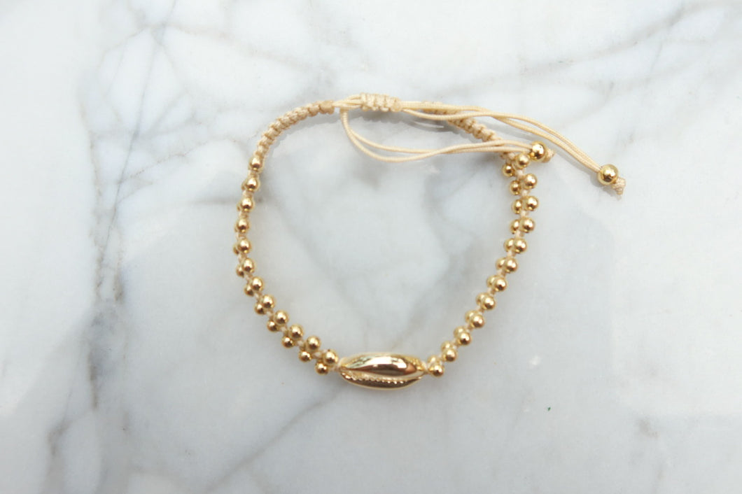 Golden Shell Bracelet