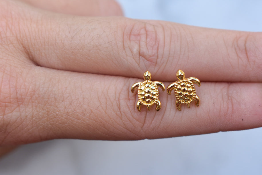 Turtle Stud Earrings