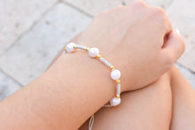 Load image into Gallery viewer, Ivory Pearl Bracelet
