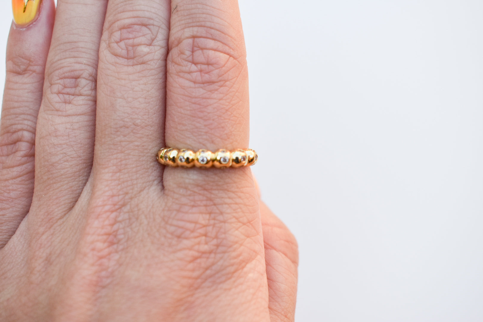 Bubble Ring Gold