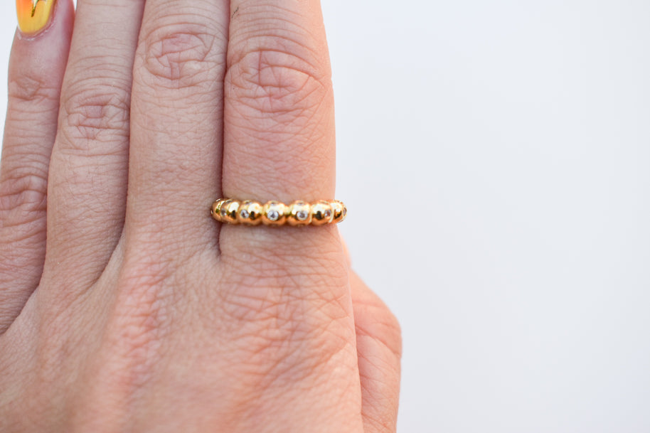 Bubble Ring Gold