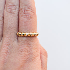 Bubble Ring Gold
