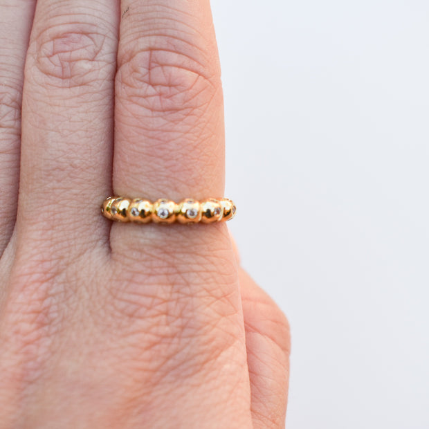Bubble Ring Gold