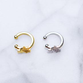 Triple Star Ear Cuff