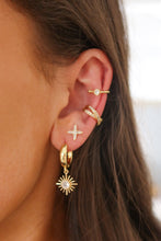 Load image into Gallery viewer, X Gem Ear Cuff
