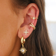 X Gem Ear Cuff