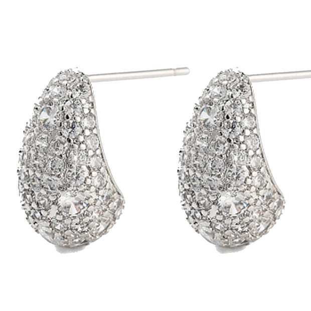 Silver Aurora Earrings