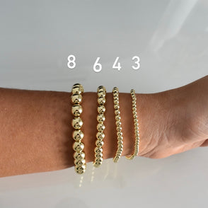 Stringless Gold Bracelets