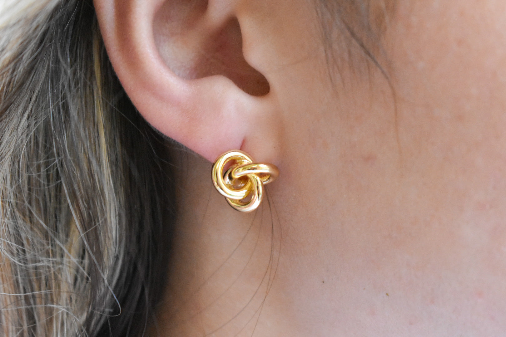 Twisted Stud Earrings