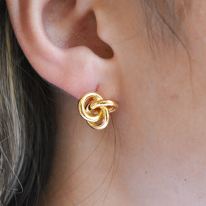 Twisted Stud Earrings