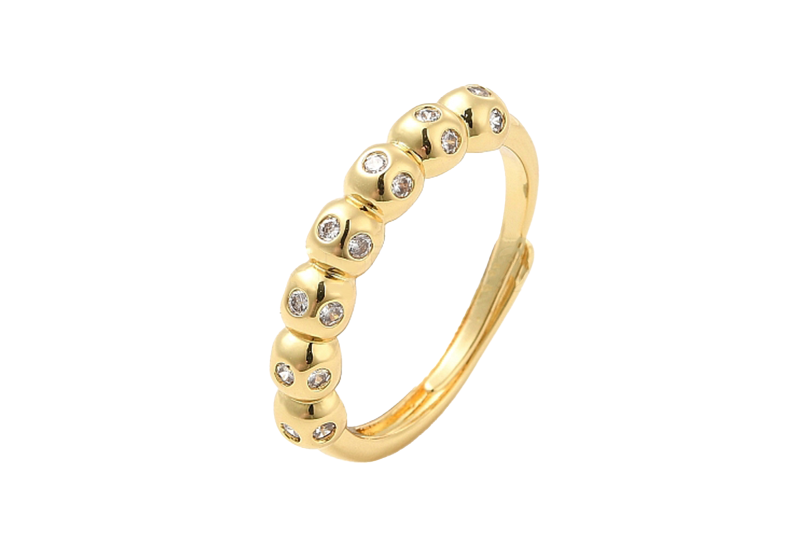 Bubble Ring Gold