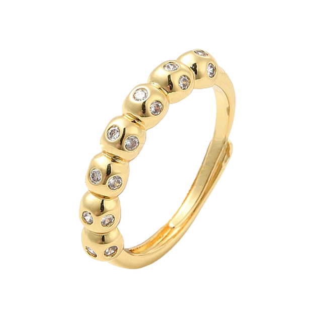Bubble Ring Gold