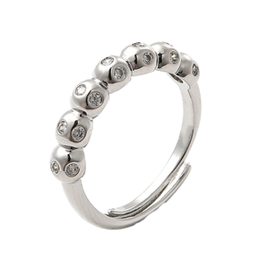 Bubble Ring Silver