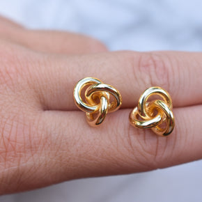 Twisted Stud Earrings
