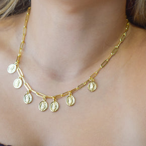 Gold Coin necklace