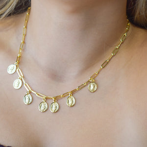 Gold Coin necklace
