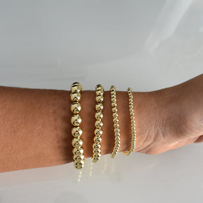 Stringless Gold Bracelets