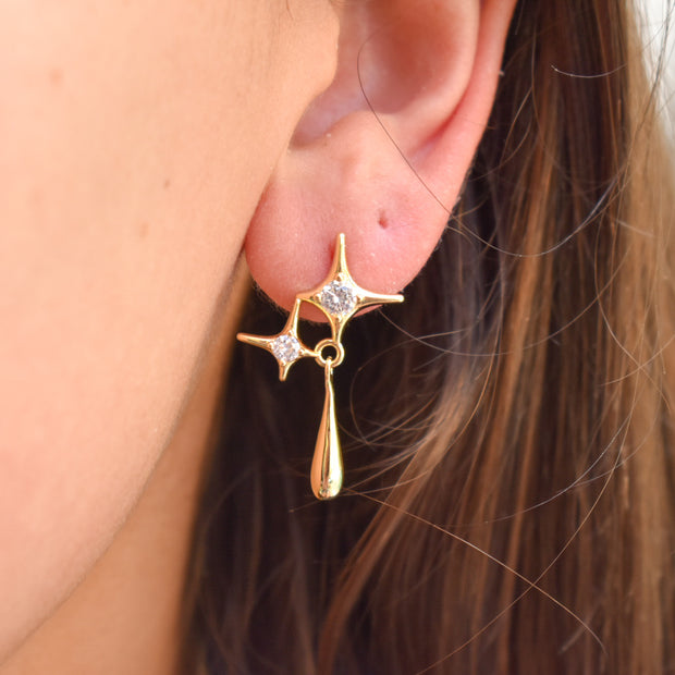 Lunar Cluster Earrings