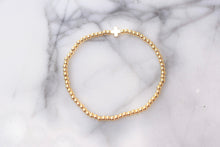 Load image into Gallery viewer, Mini Cross Gold Bracelet
