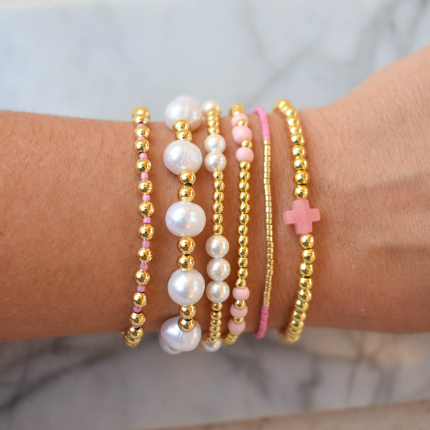 Rosewater Bracelet Stack