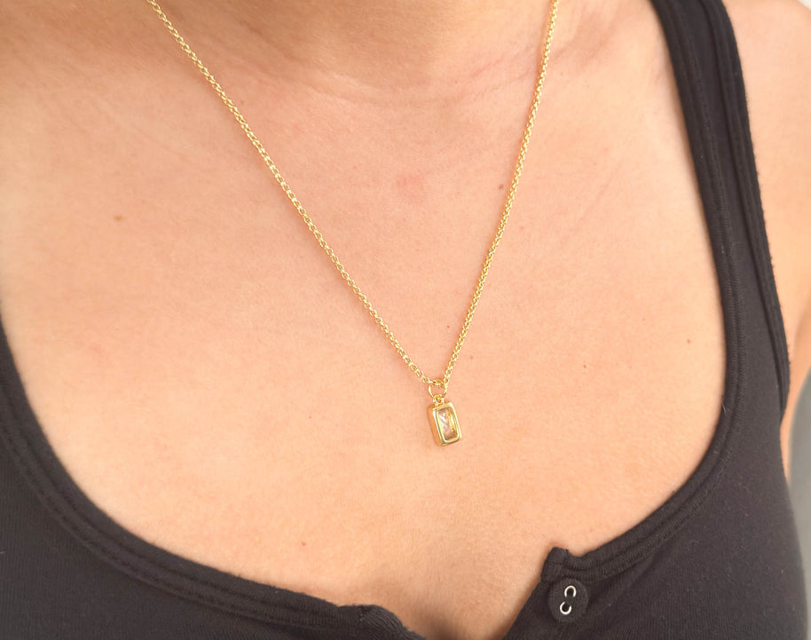 Dainty Gem Necklace