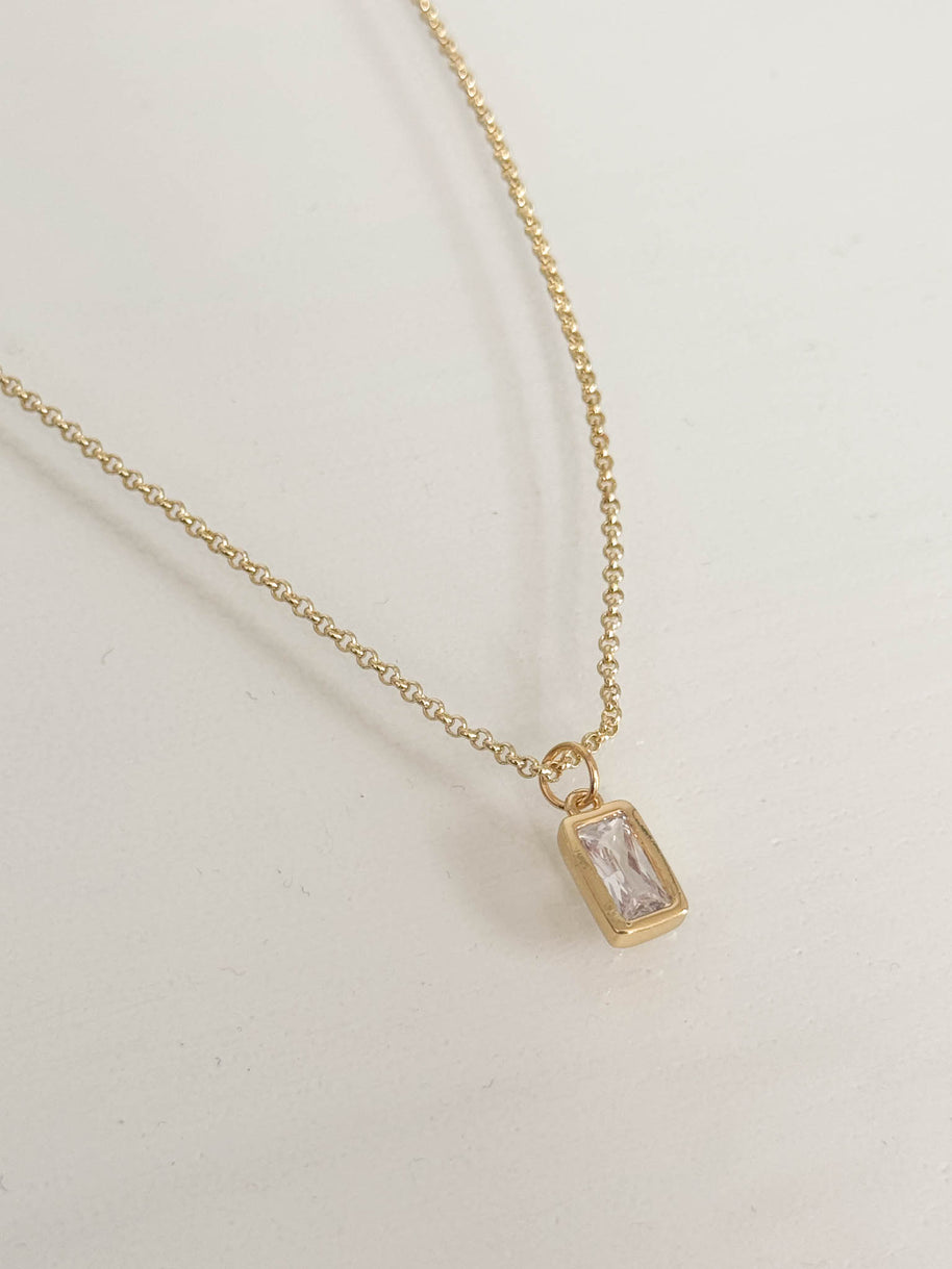 Dainty Gem Necklace