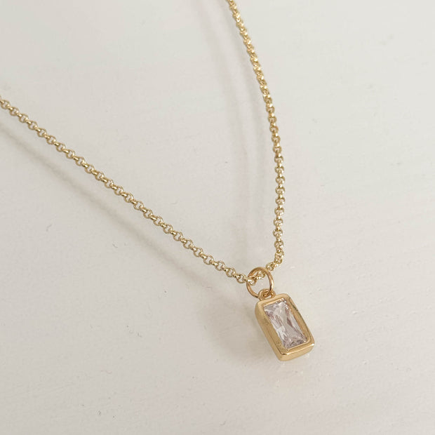 Dainty Gem Necklace
