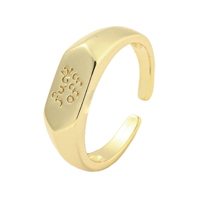 F*** Off Ring Gold