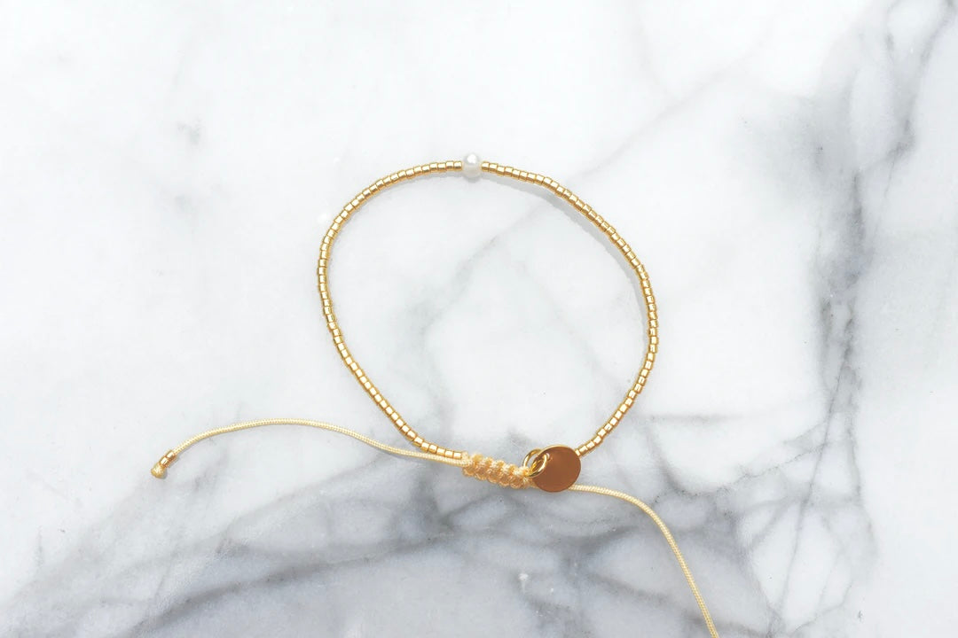 Single Pearl Bracelet