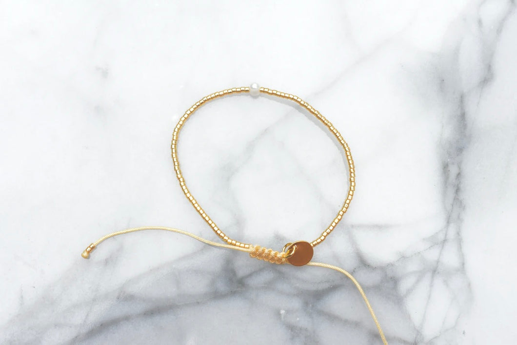 Single Pearl Bracelet