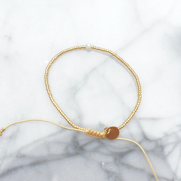 Single Pearl Bracelet