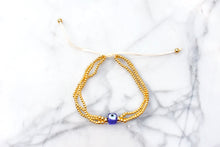 Load image into Gallery viewer, Evil Eye Beaded Bracelet
