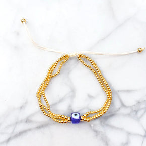 Evil Eye Beaded Bracelet
