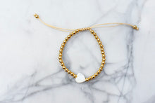 Load image into Gallery viewer, Beaded Heart Bracelet
