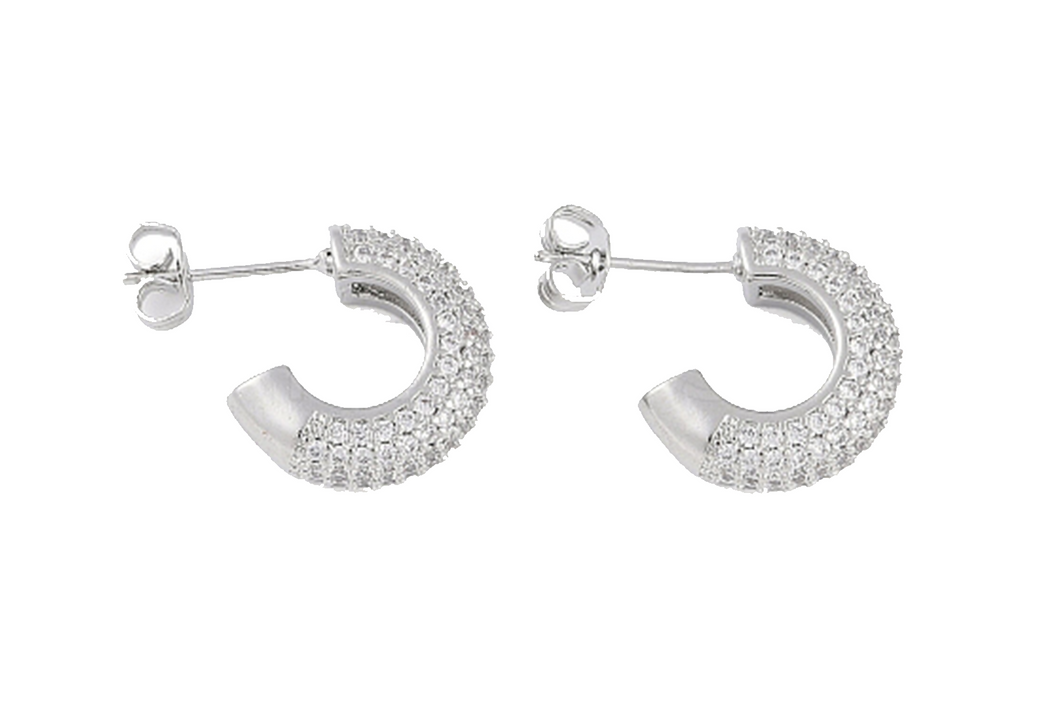 Silver Geneva Earrings