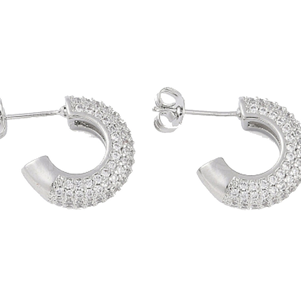 Silver Geneva Earrings