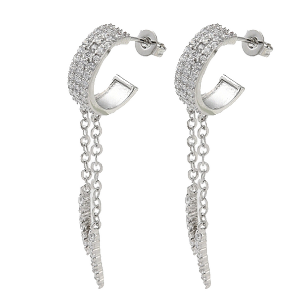 Silver Vienna Earrings