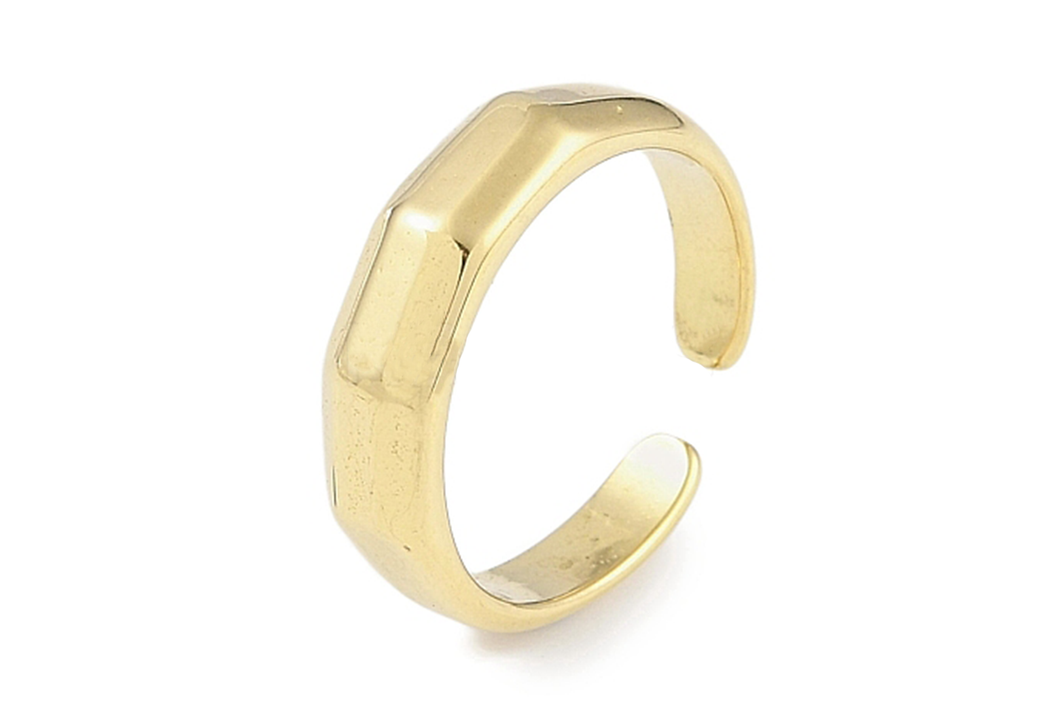 Gold Bamboo Ring