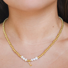 Gold Initial Necklace